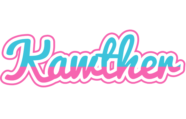 Kawther woman logo