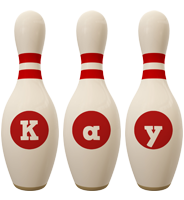 Kay bowling-pin logo