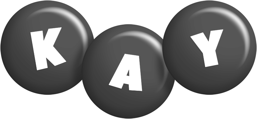Kay candy-black logo