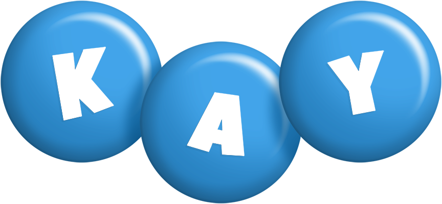 Kay candy-blue logo