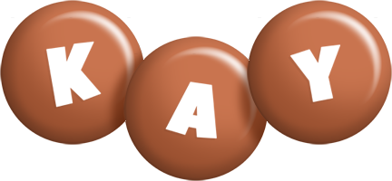 Kay candy-brown logo