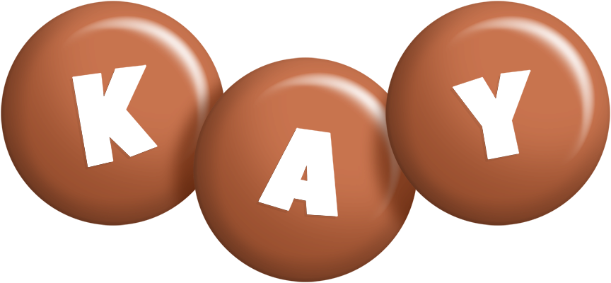 Kay candy-brown logo