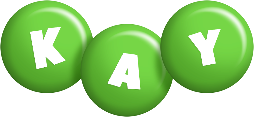 Kay candy-green logo