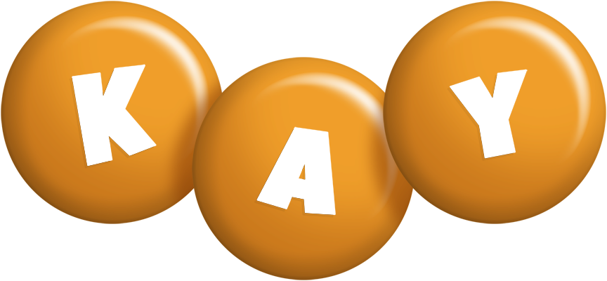 Kay candy-orange logo