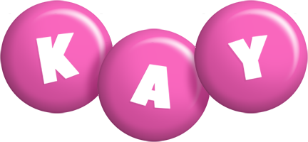 Kay candy-pink logo