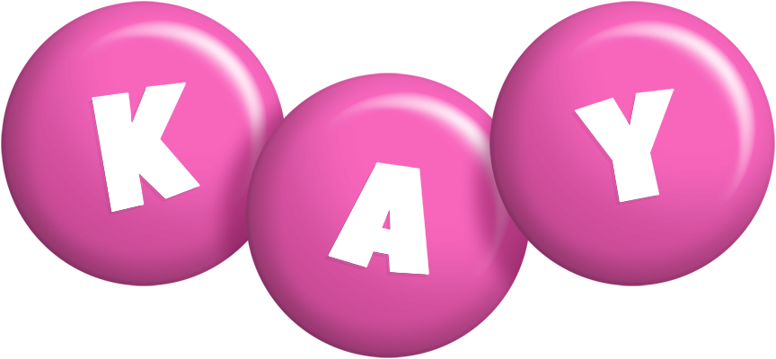 Kay candy-pink logo