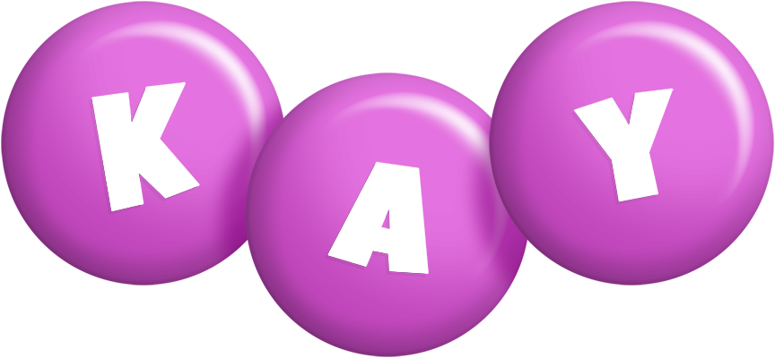 Kay candy-purple logo