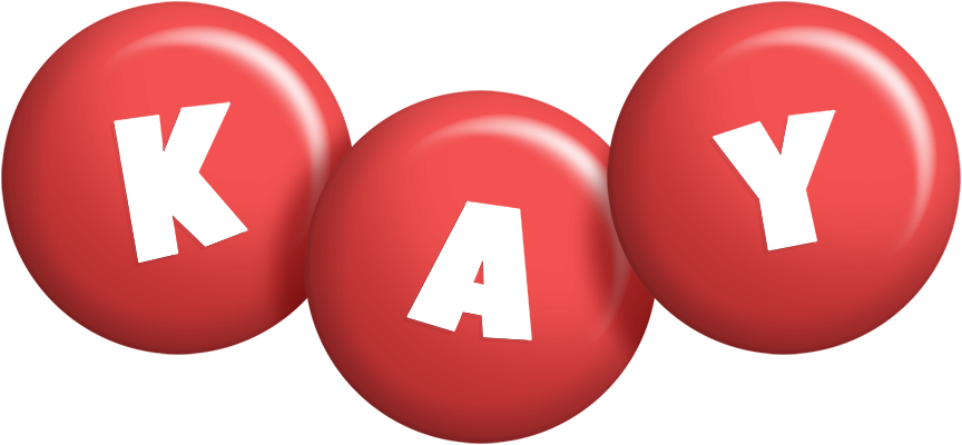 Kay candy-red logo