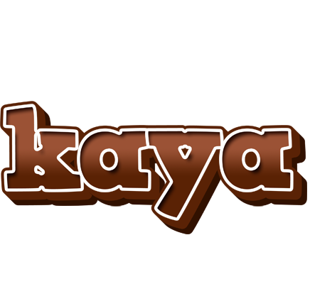 Kaya brownie logo