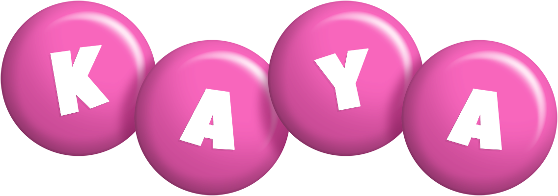 Kaya candy-pink logo