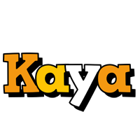 Kaya cartoon logo