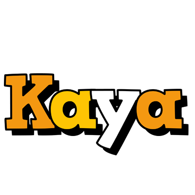 Kaya cartoon logo