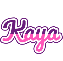 Kaya cheerful logo