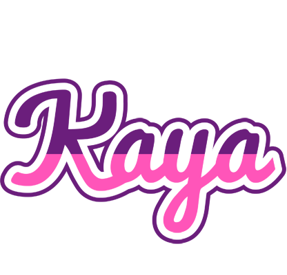 Kaya cheerful logo