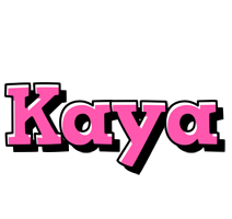 Kaya girlish logo