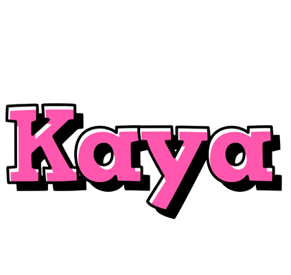 Kaya girlish logo