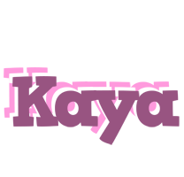 Kaya relaxing logo