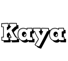 Kaya snowing logo