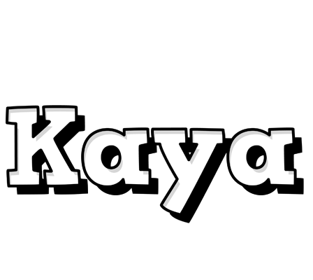 Kaya snowing logo