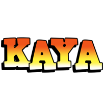 Kaya sunset logo