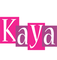 Kaya whine logo