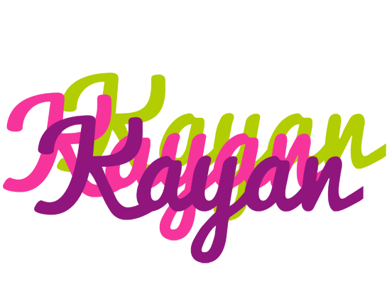 Kayan flowers logo