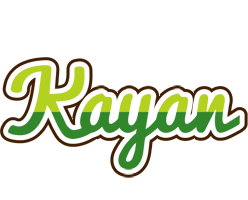 Kayan golfing logo