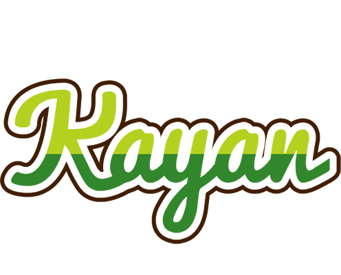Kayan golfing logo