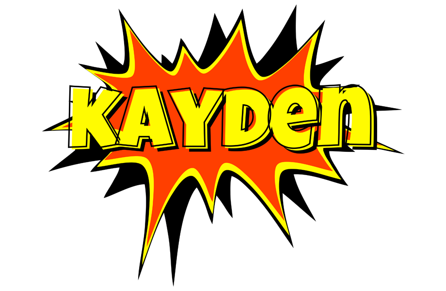 Kayden bazinga logo