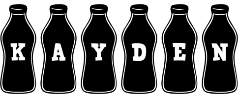 Kayden bottle logo