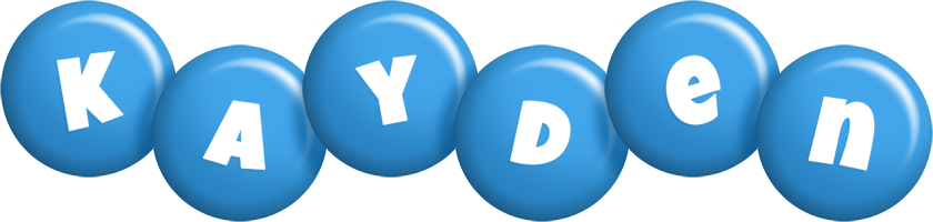 Kayden candy-blue logo