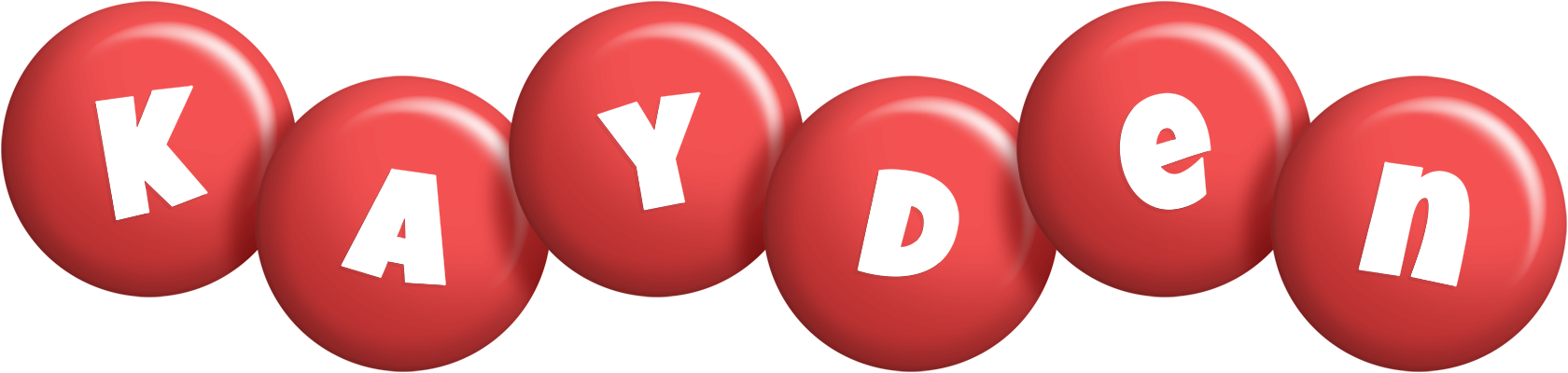 Kayden candy-red logo
