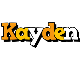 Kayden cartoon logo