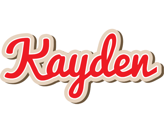 Kayden chocolate logo