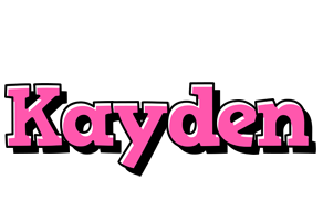 Kayden girlish logo