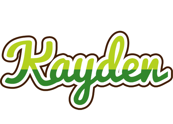 Kayden golfing logo