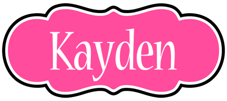 Kayden invitation logo