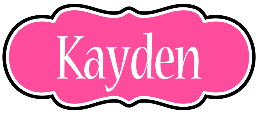 Kayden invitation logo