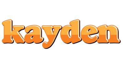 Kayden orange logo