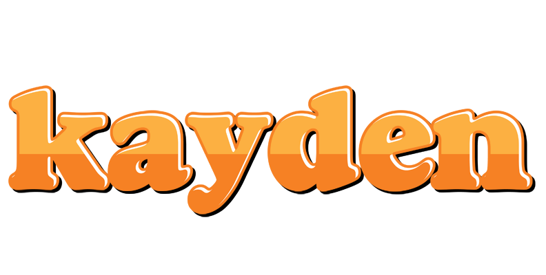 Kayden orange logo