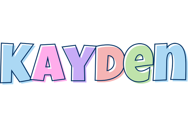 Kayden pastel logo
