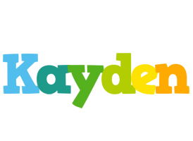 Kayden rainbows logo