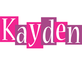 Kayden whine logo