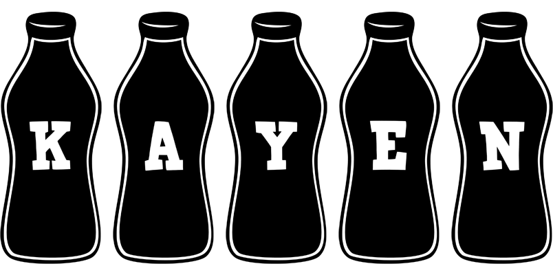Kayen bottle logo