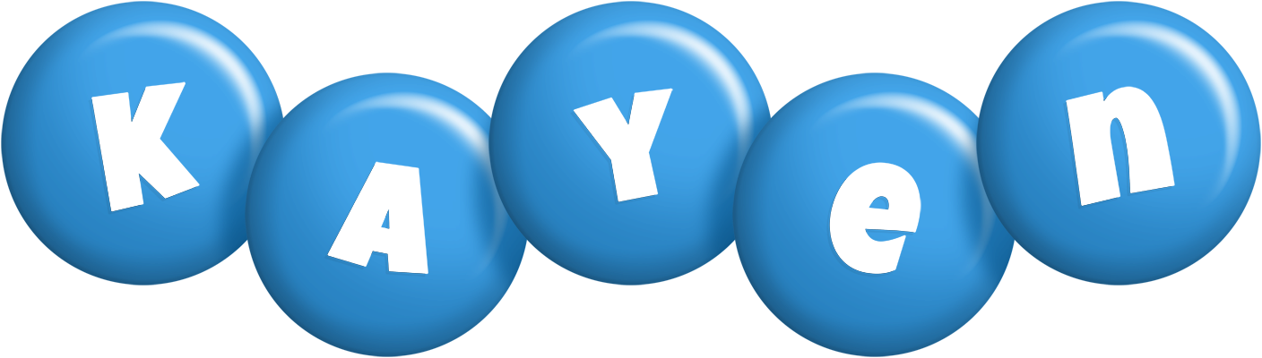 Kayen candy-blue logo