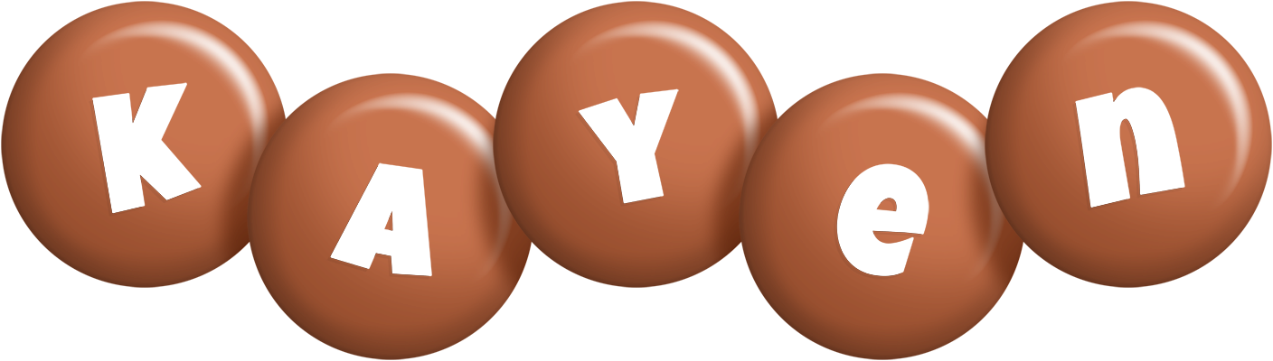 Kayen candy-brown logo