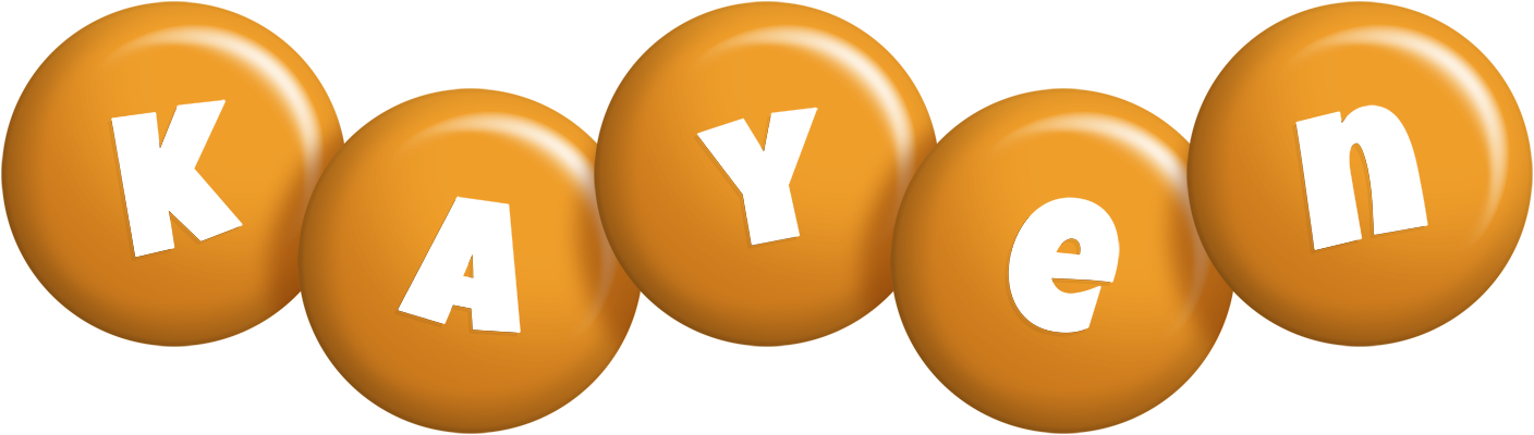 Kayen candy-orange logo