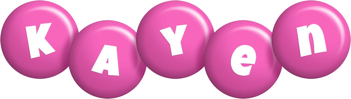Kayen candy-pink logo