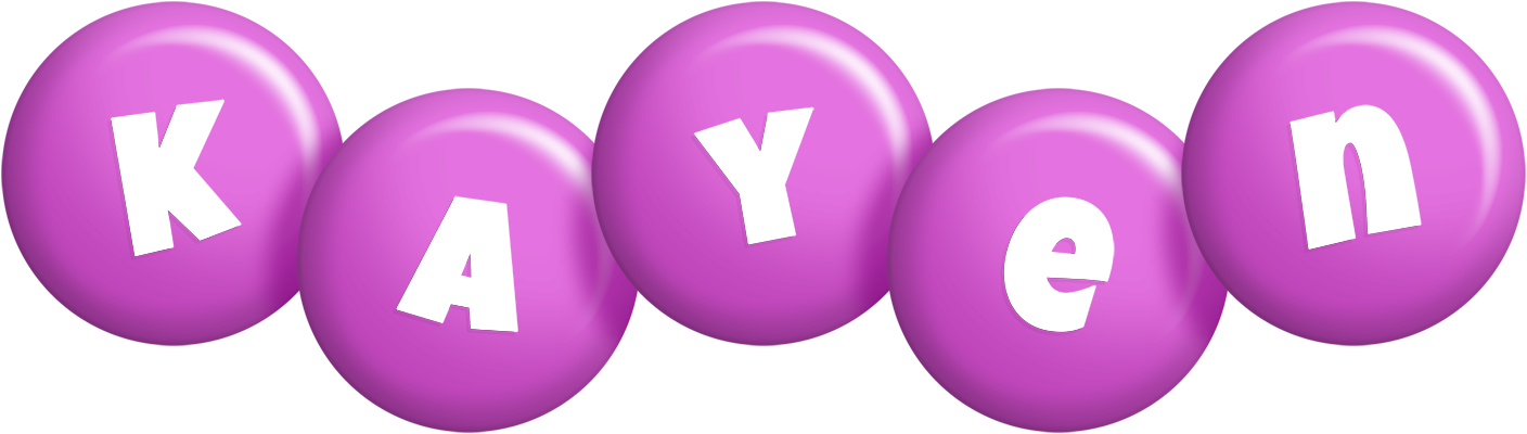 Kayen candy-purple logo
