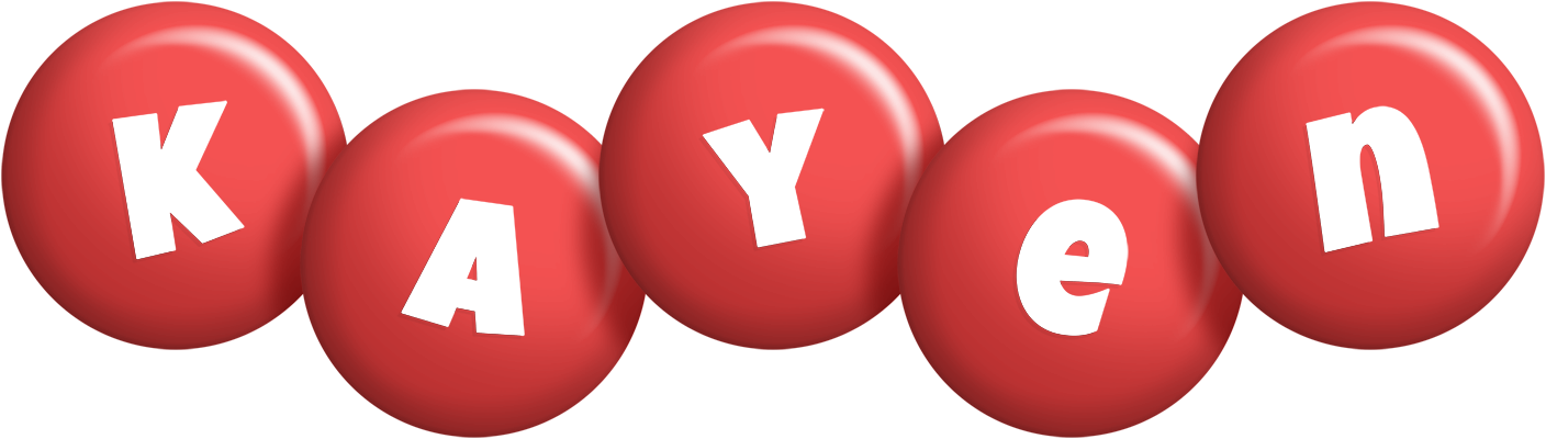 Kayen candy-red logo